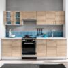 Zestaw mebli kuchennych Eco Model 2,6 m z WO6 Slim Layman 3