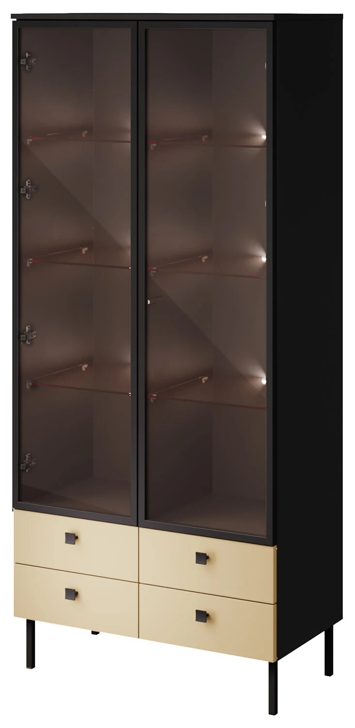 Loftowa witryna do salonu Kiss K-WIT1 Layman
