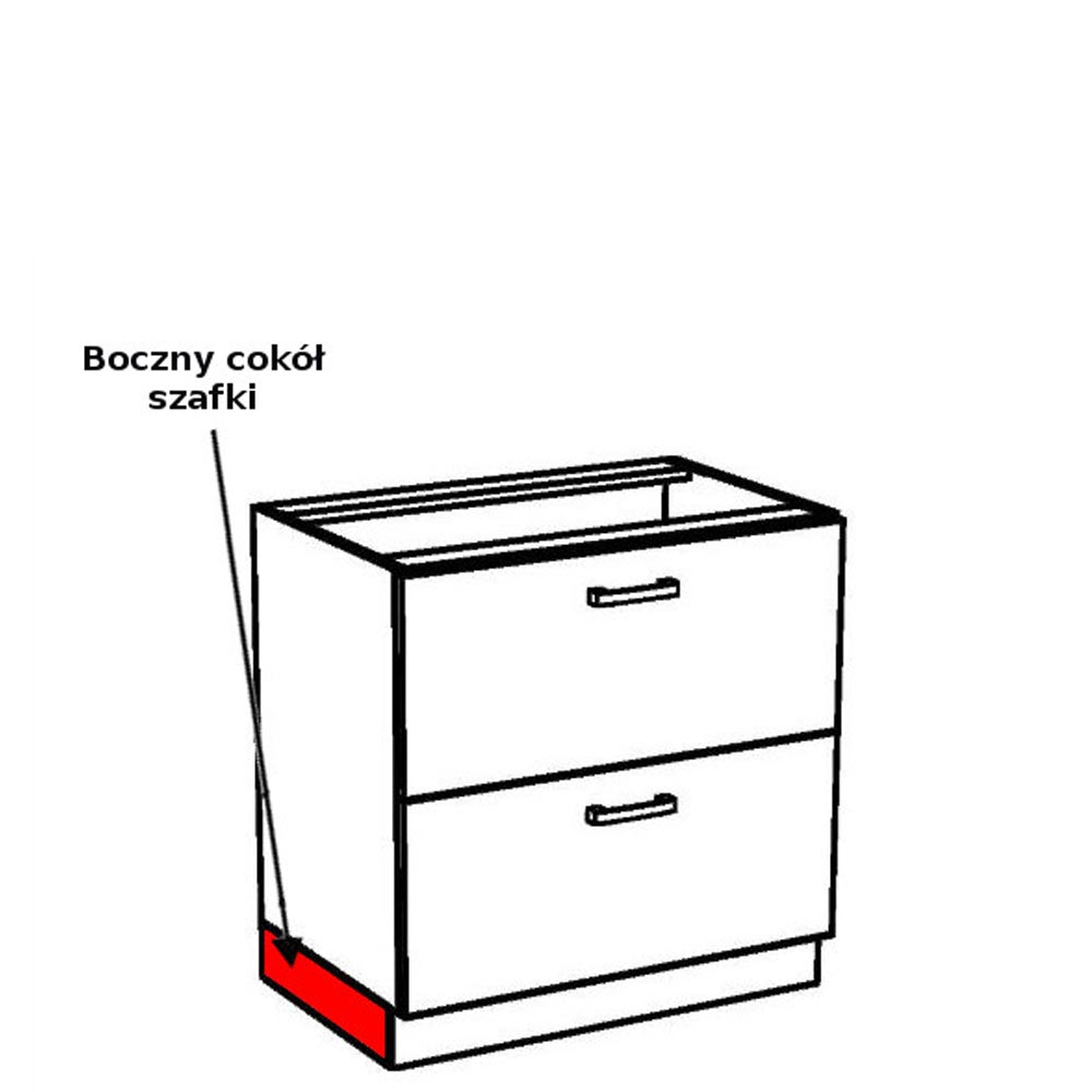 Cokół boczny do nóżek 10 cm Layman 2 Cokół boczny do nóżek 10 cm Layman 2
