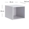 EMY korpus nadstawki 1d/45x30 biały | Mebelbos — zdjęcie 2 EMY korpus nadstawki 1d/45x30 biały | Mebelbos — zdjęcie 2