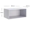 EMY korpus nadstawki 2d/90x30 biały | Mebelbos — zdjęcie 2