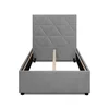 Łoże FRO CARO 120 Mono246 szary | Mebelbos