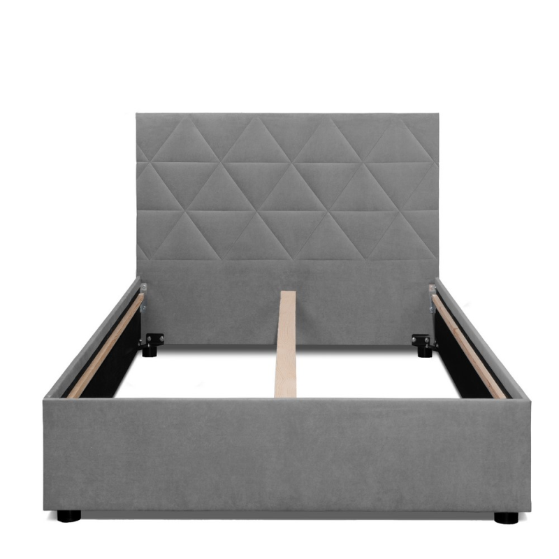 Łoże FRO CARO 140 Mono246 szary | Mebelbos