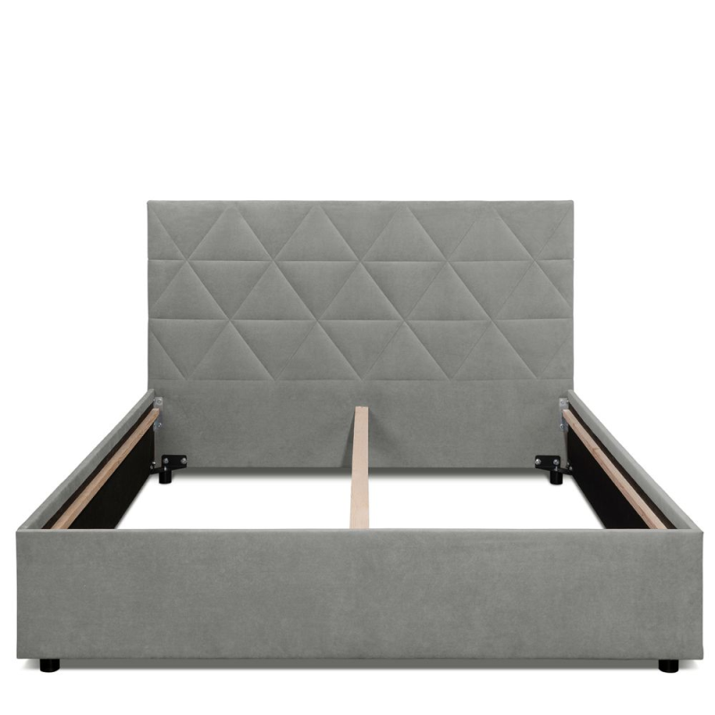 Łoże FRO CARO 160 Mono246 szary | Mebelbos