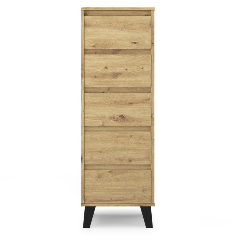 Komoda BORG 5s/40 dąb artisan | Mebelbos