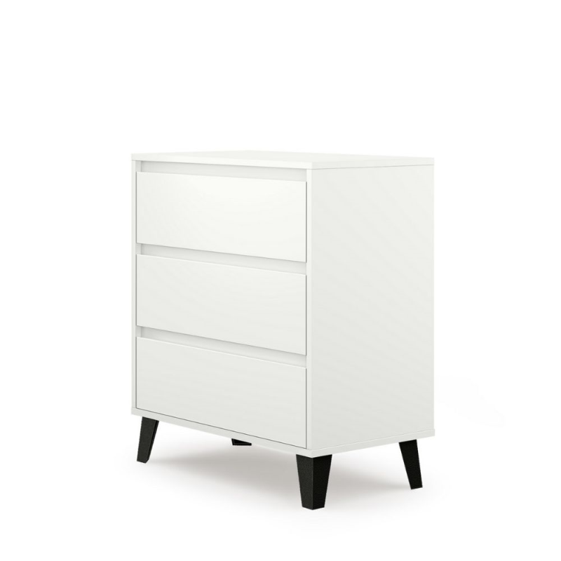 Komoda BORG 3s/70 biały | Mebelbos — zdjęcie 2