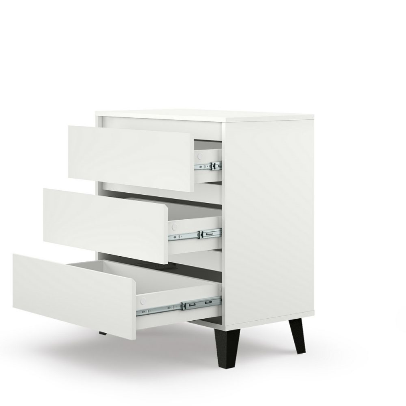 Komoda BORG 3s/70 biały | Mebelbos — zdjęcie 5