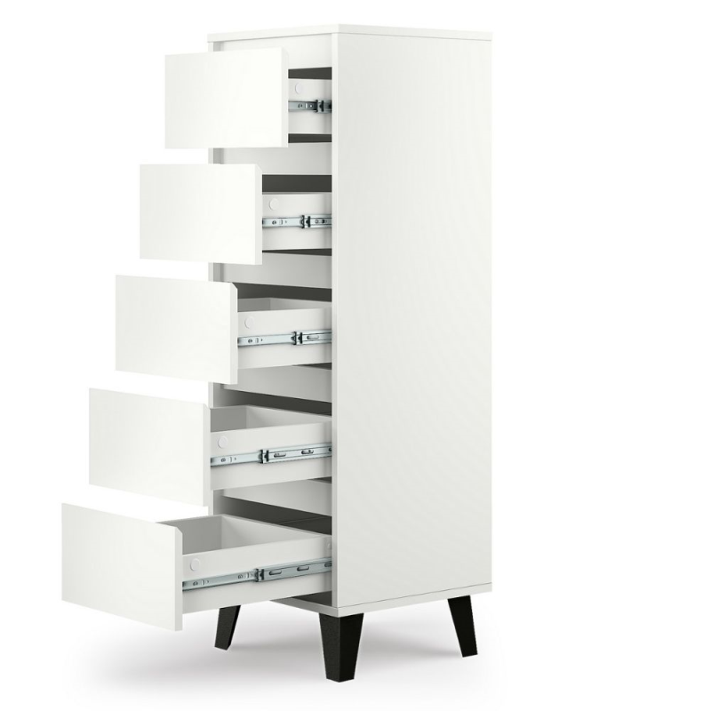 Komoda BORG 5s/40 biały | Mebelbos — zdjęcie 5