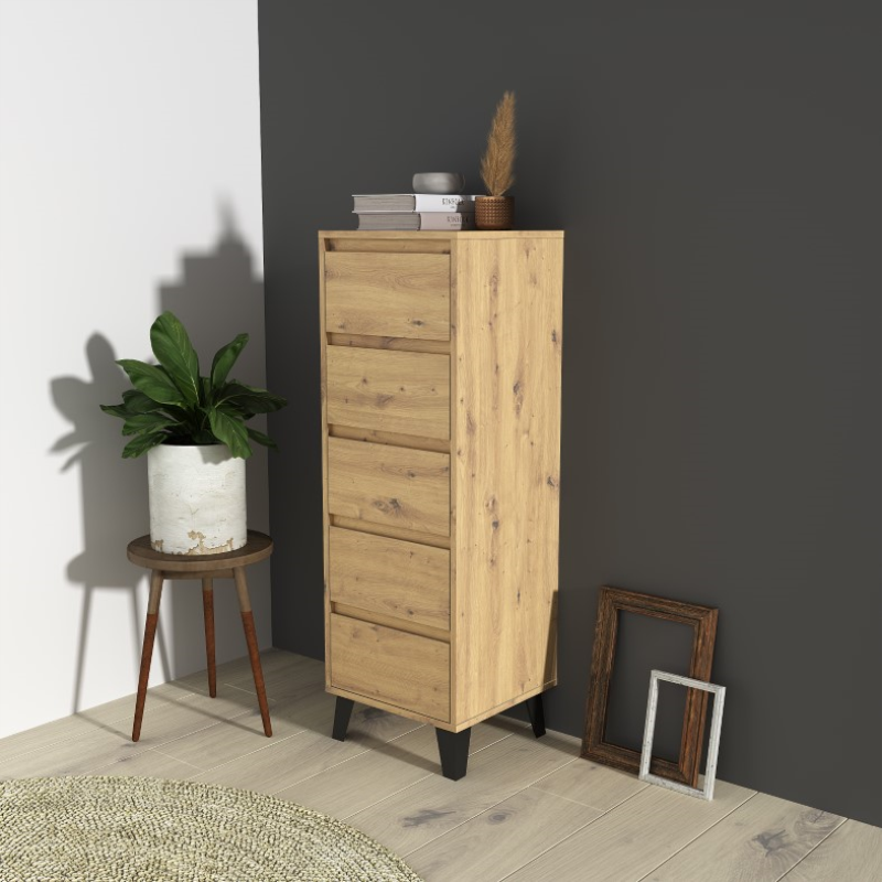 Komoda BORG 5s/40 dąb artisan | Mebelbos — zdjęcie 3