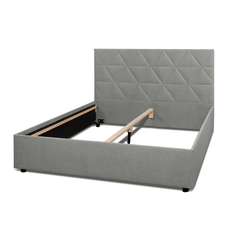 Łoże FRO CARO 160 Mono246 szary | Mebelbos — zdjęcie 2
