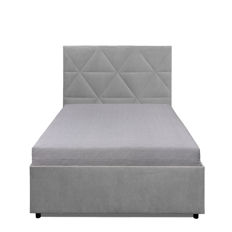 Łoże FRO CARO 120 Mono246 szary | Mebelbos — zdjęcie 3