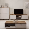 Szafka EVO RTV 2d/180 [EO3] kaszmir / dąb castello | Mebelbos — zdjęcie 5