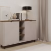 Komoda EVO z półkami 2d [EO8] kaszmir / dąb castello | Mebelbos — zdjęcie 6