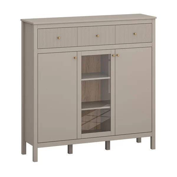 Komoda KLEO 2d1w3s [G] taupe | Mebelbos