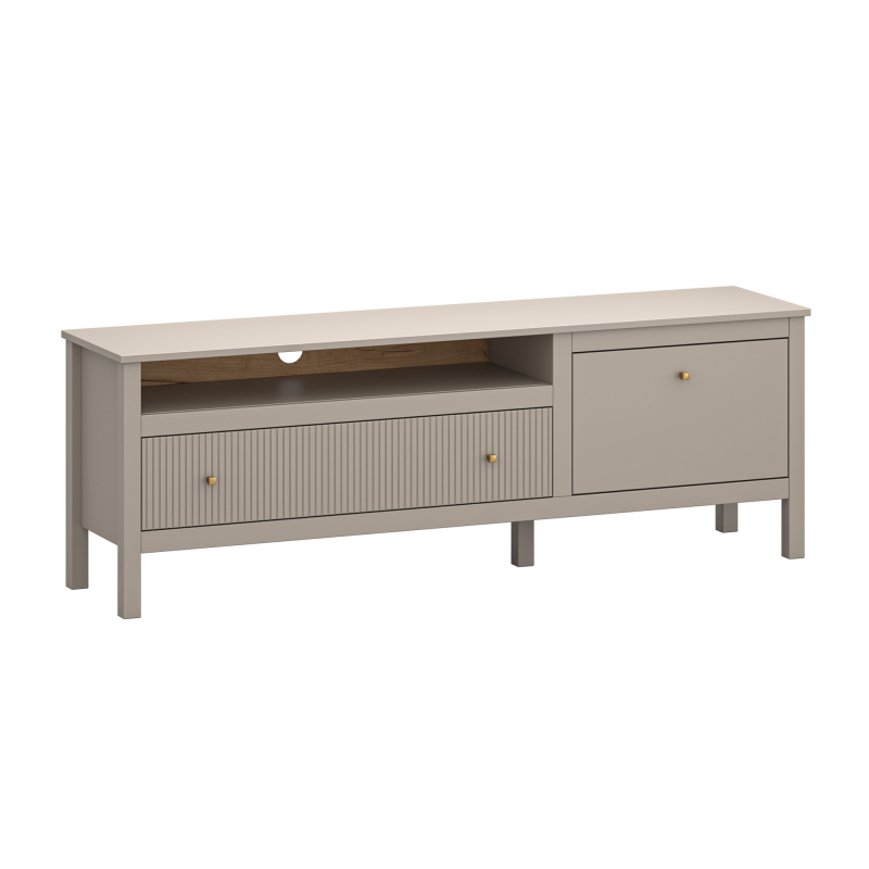 Szafka KLEO RTV 1d1s/160 [B] taupe | Mebelbos