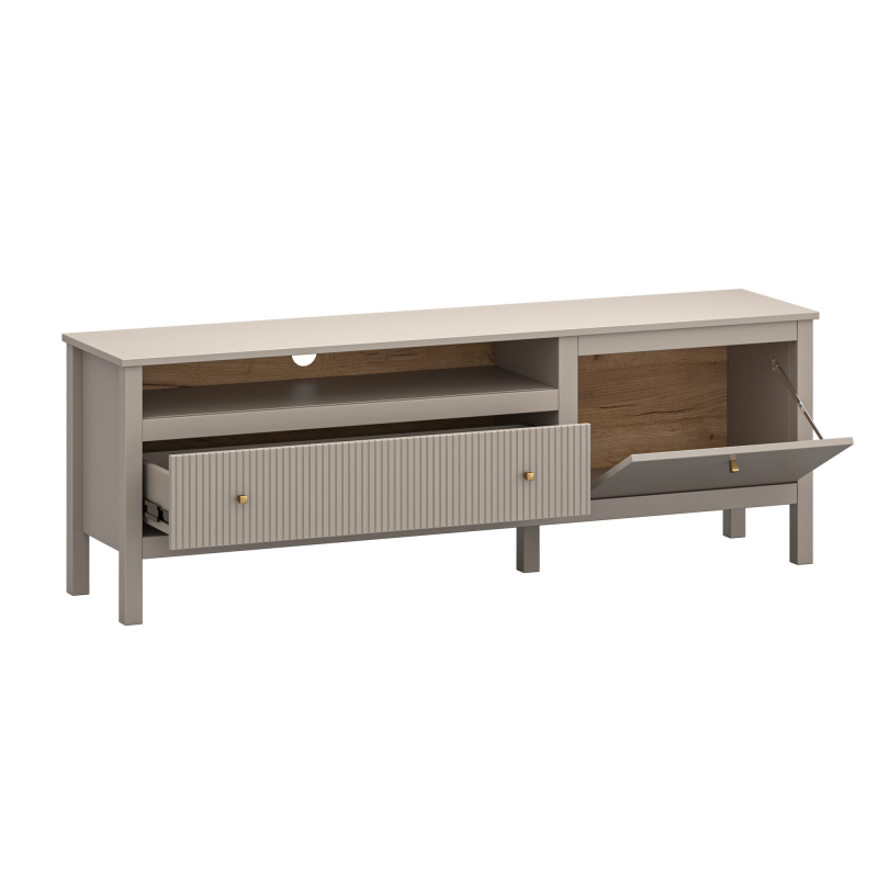 Szafka KLEO RTV 1d1s/160 [B] taupe | Mebelbos — zdjęcie 3