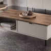 Ława EVO 2s/110 [EO4] kaszmir / dąb castello | Mebelbos — zdjęcie 5