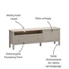 Szafka KLEO RTV 1d1s/160 [B] taupe | Mebelbos — zdjęcie 5