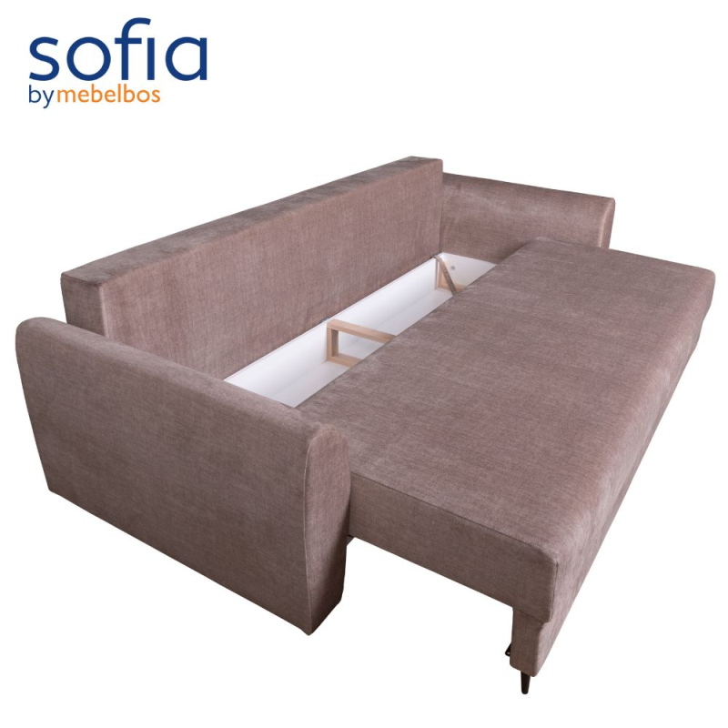Sofa BOLONIA 3DL Vogue3 Antelope | Mebelbos — zdjęcie 4 Sofa BOLONIA 3DL Vogue3 Antelope | Mebelbos — zdjęcie 4
