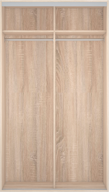 Korpus szafy 125x210 dąb sonoma | Mebelbos