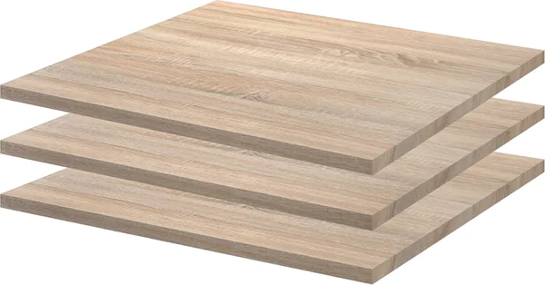 Zestaw 3 półek dąb sonoma — SZWD-046-01761-3XPOL-012-01 | Mebelbos