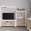 Witryna BELEN niska 1d1w sosna canyon / dąb karabela | Mebelbos — zdjęcie 2