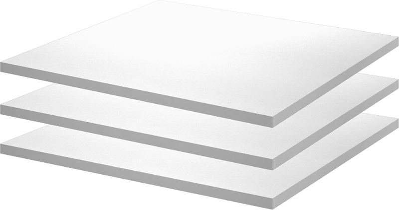 Zestaw 3 półek biały — SZWD-046-01760-3XPOL-011-01 | Mebelbos Zestaw 3 półek biały — SZWD-046-01760-3XPOL-011-01 | Mebelbos