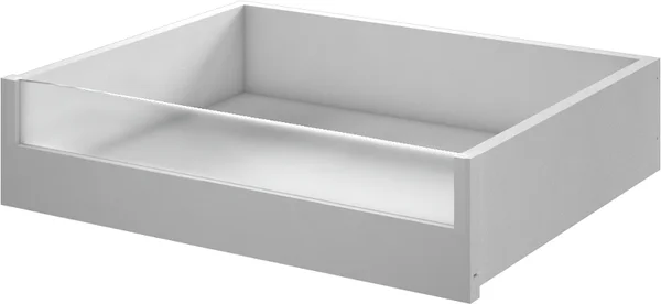 Szuflada tandem front szkło biały — SZWD-046-01776-SZ_TND_SZK-011-01 | Mebelbos