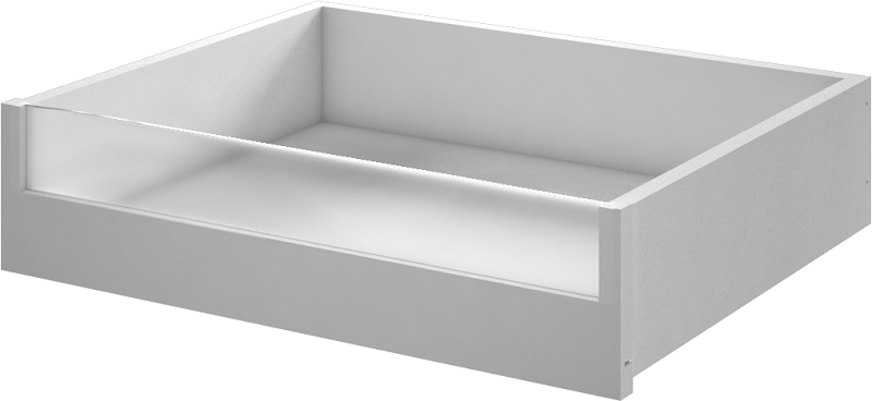 Szuflada tandem front szkło biały — SZWD-046-01776-SZ_TND_SZK-011-01 | Mebelbos Szuflada tandem front szkło biały — SZWD-046-01776-SZ_TND_SZK-011-01 | Mebelbos