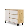Komoda BORG 1d3s dąb artisan / kaszmir | Mebelbos — zdjęcie 3 Komoda BORG 1d3s dąb artisan / kaszmir | Mebelbos — zdjęcie 3