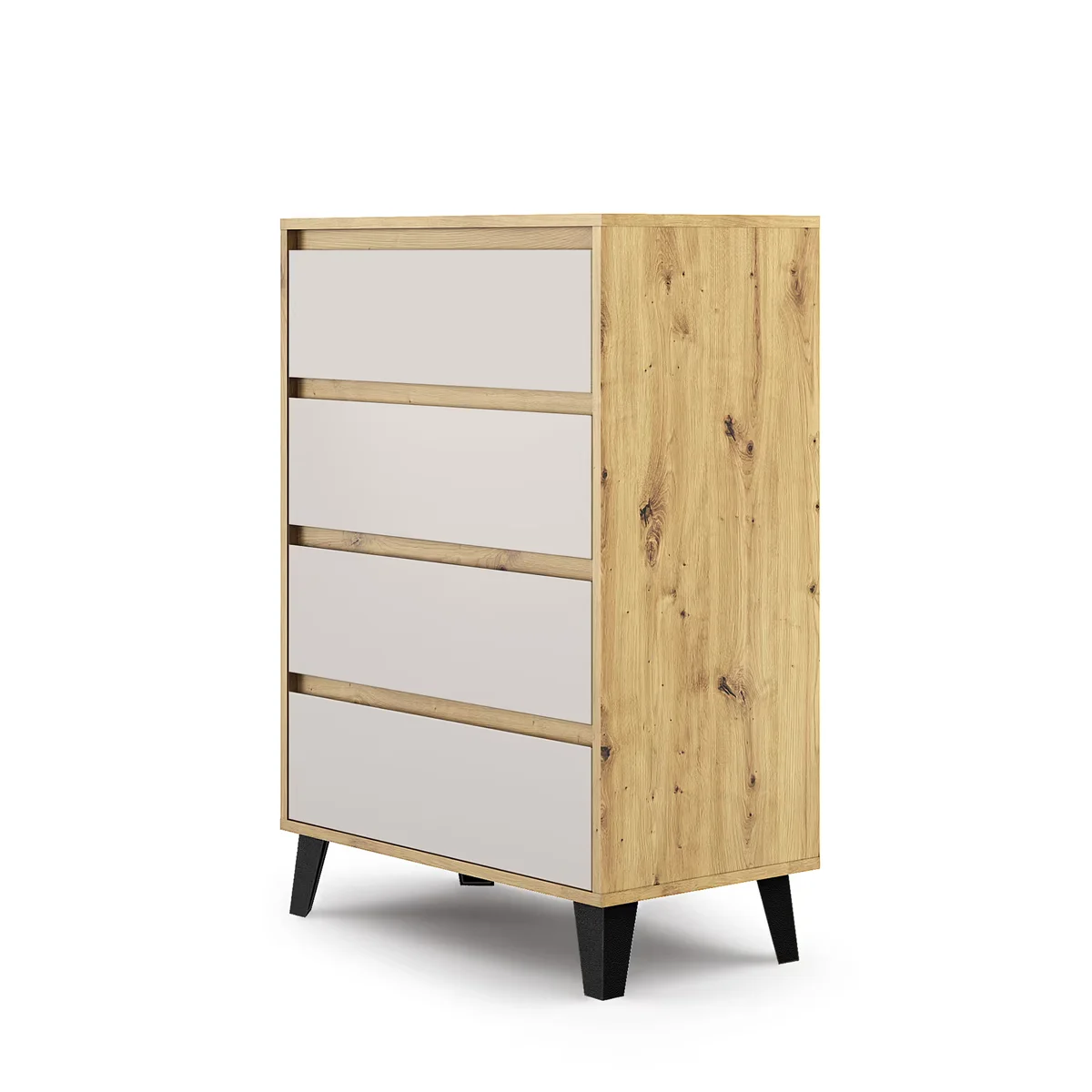 Komoda BORG 4s/70 dąb artisan / kaszmir | Mebelbos — zdjęcie 2 Komoda BORG 4s/70 dąb artisan / kaszmir | Mebelbos — zdjęcie 2