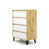 Komoda BORG 4s/70 dąb artisan / biały | Mebelbos — zdjęcie 2 Komoda BORG 4s/70 dąb artisan / biały | Mebelbos — zdjęcie 2