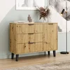 Komoda BORG DUO 1d3s dąb artisan | Mebelbos — zdjęcie 4