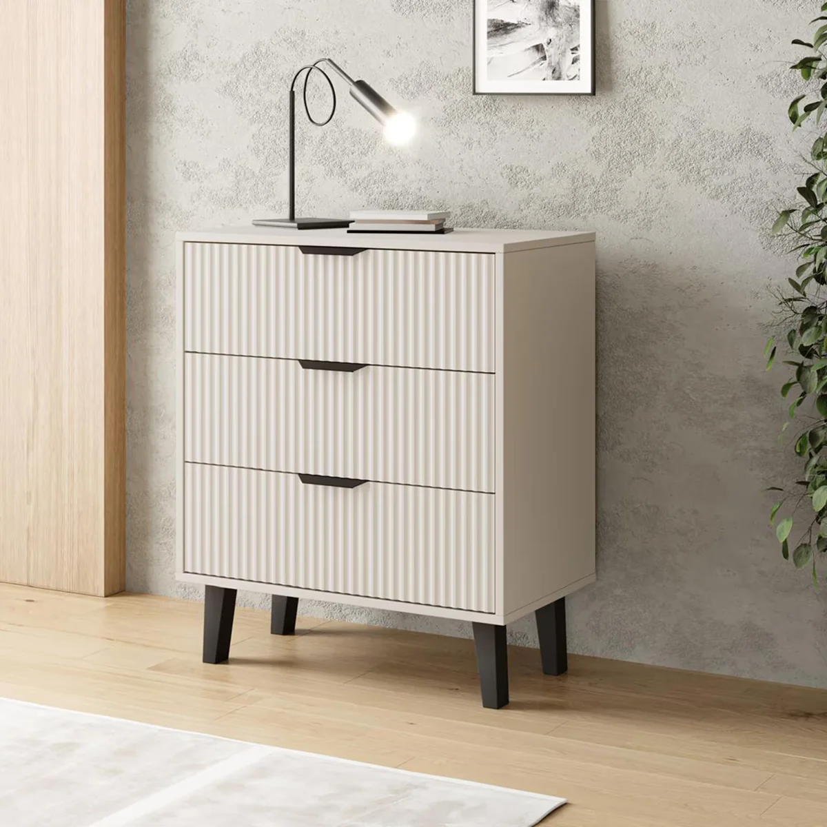 Komoda BORG DUO 3s kaszmir | Mebelbos — zdjęcie 3