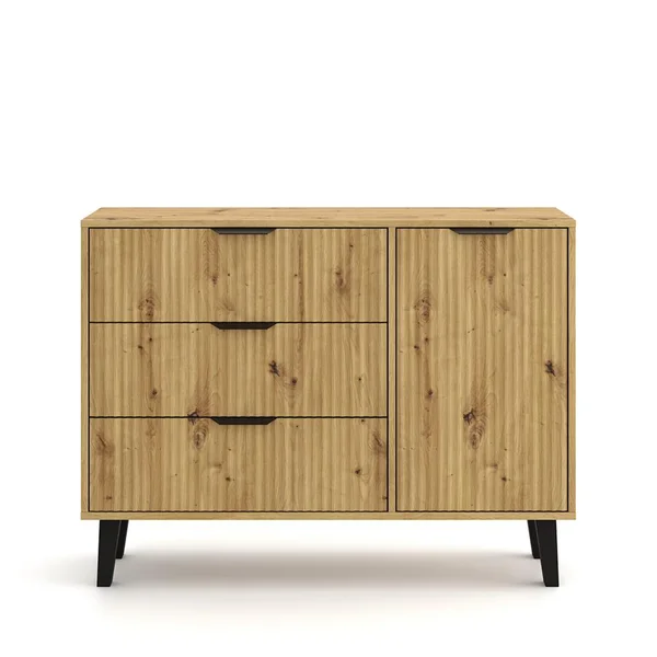 Komoda BORG DUO 1d3s dąb artisan | Mebelbos
