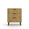 Komoda BORG DUO 3s dąb artisan | Mebelbos