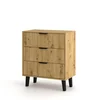 Komoda BORG DUO 3s dąb artisan | Mebelbos — zdjęcie 2