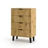 Komoda BORG DUO 4s dąb artisan | Mebelbos — zdjęcie 2