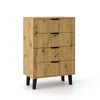 Komoda BORG DUO 4s dąb artisan | Mebelbos — zdjęcie 4