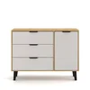 Komoda BORG DUO 1d3s dąb artisan / kaszmir | Mebelbos