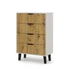 Komoda BORG DUO 4s kaszmir / dąb artisan | Mebelbos — zdjęcie 2