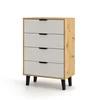 Komoda BORG DUO 4s dąb artisan / kaszmir | Mebelbos — zdjęcie 2