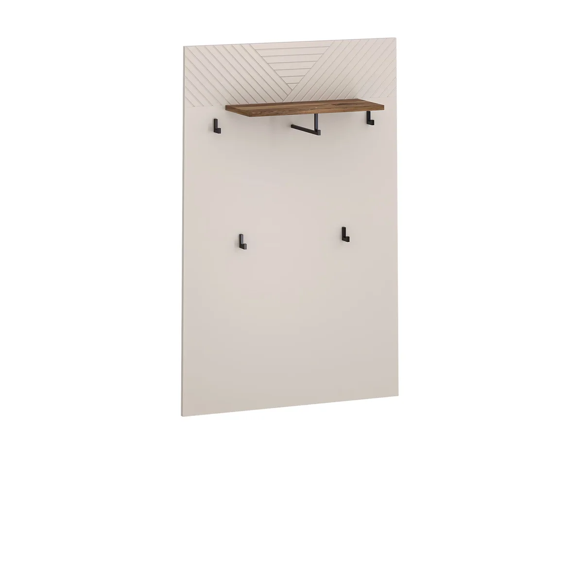 Panel EVO przedpokojowy 80 (EO13) kaszmir / dąb castello | Mebelbos Panel EVO przedpokojowy 80 (EO13) kaszmir / dąb castello | Mebelbos