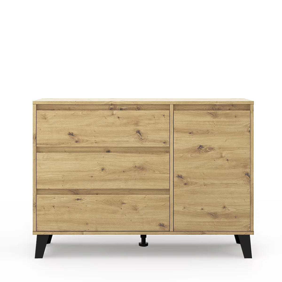 Komoda BORG 1d3s dąb artisan [N] (v.3) | Mebelbos — zdjęcie 2