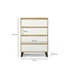 Komoda BORG 4s/70 dąb artisan / biały | Mebelbos — zdjęcie 5 Komoda BORG 4s/70 dąb artisan / biały | Mebelbos — zdjęcie 5