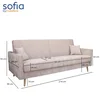 Wersalka NEPAL 3DL Sereno682 | Mebelbos — zdjęcie 5