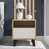 Szafka BORG nocna 1s dąb artisan / kaszmir | Mebelbos — zdjęcie 3 Szafka BORG nocna 1s dąb artisan / kaszmir | Mebelbos — zdjęcie 3