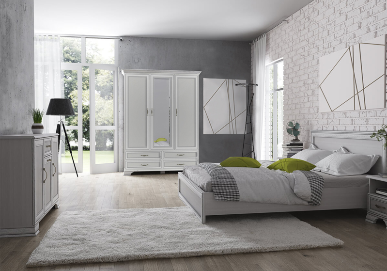 Komoda TIFFANY II 3d1s fineline crema | Mebelbos — zdjęcie 2
