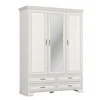 Szafa TIFFANY II z lustrem 3d4s fineline crema | Mebelbos