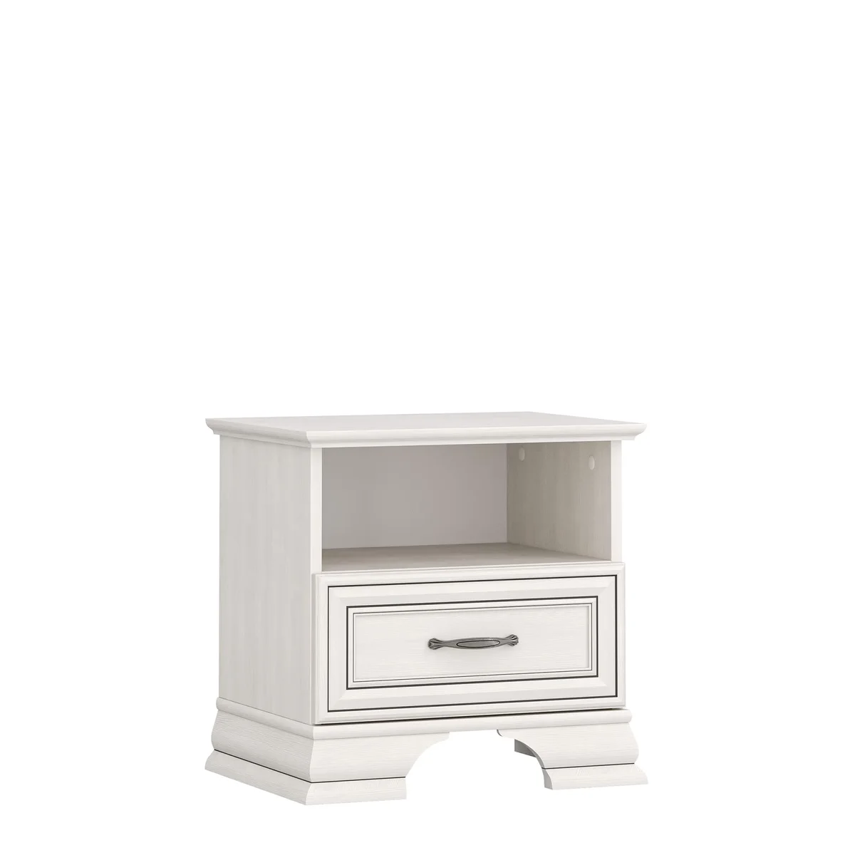 Szafka TIFFANY II nocna 1s fineline crema | Mebelbos Szafka TIFFANY II nocna 1s fineline crema | Mebelbos